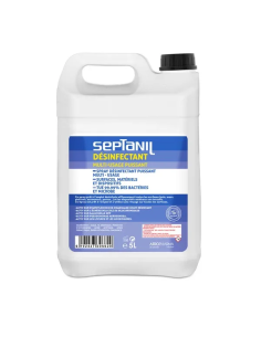 Désinfectant Multi-Usage Septanil 5L (Peroxyde d'Hydrogène) Doctoshop Tunisie