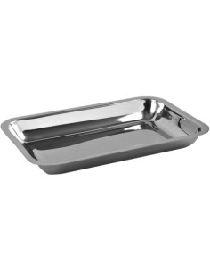 Plateau inox - 22 x 15 x 3 cm - Holtex Doctoshop Tunisie