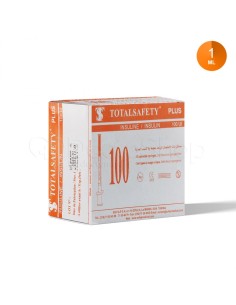 Seringues à Insuline Stériles 1ml (lot de 100pcs)