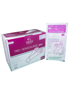 Gants Chirurgicaux Stériles Légérement Poudrés Troge (50 paires) Doctoshop Tunisie