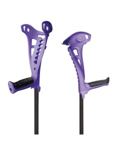 Béquilles Anglaises FDI Access de Confort Violet (par paire) Doctoshop Tunisie