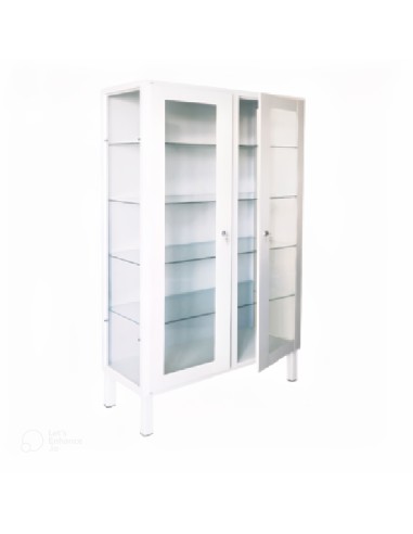 Armoire Vitrée à 2 portes Epoxy Doctoshop Tunisie