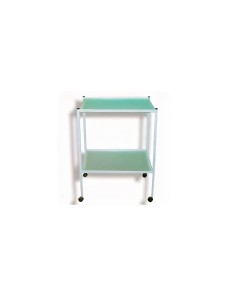 Chariot de Soin Epoxy 60x40 2 Etages en Verre Doctoshop Tunisie