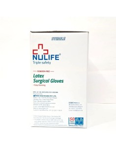 Gants Chirurgicaux Stériles Sans Poudre Nulife (50 Paires) Doctoshop Tunisie