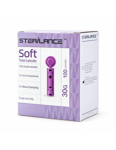 Lancettes Sterilance 30G (B/100) Doctoshop.tn Tunisie