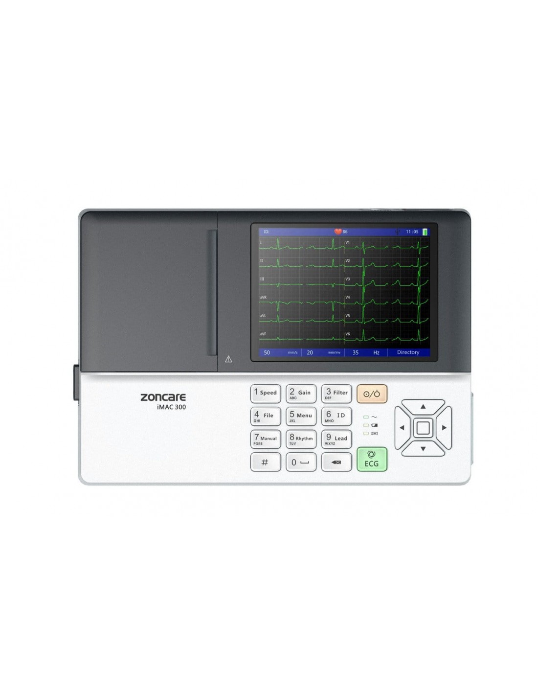 Moniteur ECG portable Gima Cardio-C 3 pistes - Medsquare
