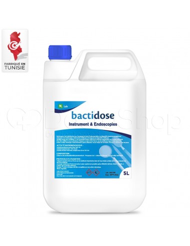 BACTIDOSE liquide désinfectant Instrument et Endoscopies 5 litre Tunisie