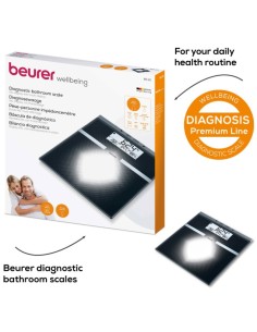 Pèse-Personne Impédancemètre Beurer BG21 en Verre Doctoshop Tunisie