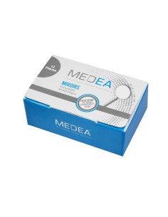 Boite de 12 pièces miroirs plate ø22 MEDEA Doctoshop Tunisie