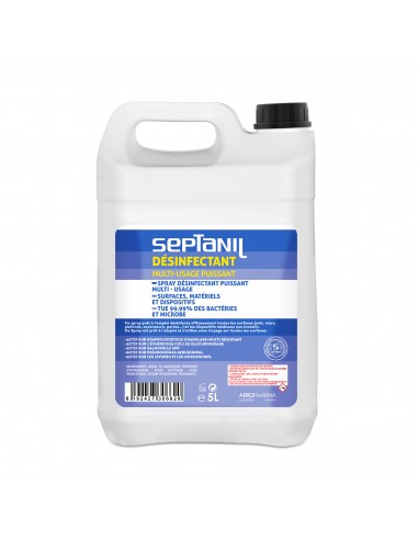 Désinfectant Multi-Usage Septanil (Peroxyde d'Hydrogène) Tunisie
